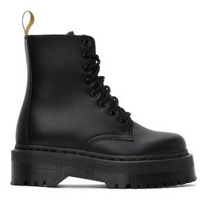 Dr. Martens Black Vegan Jadon II Mono Boots